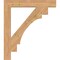 Ekena Millwork Merced Block Smooth Bracket, Western Red Cedar, 5 1/2"W x 42"D x 48"H BKT06X42X48MRC05SWR - alternate 3